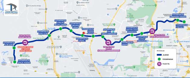 DASH Highway Map