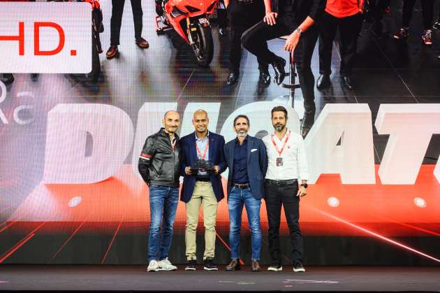 Ducati Malaysia menang tiga anugerah antarabangsa termasuk Pengedar Global Terbaik Tahun 2022