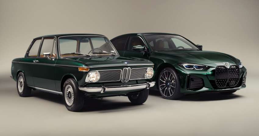 G26 BMW i4 M50 by Kith and 1972 BMW 1602 Elektro by Ronnie Fieg – two new projects from collaboration 1522838