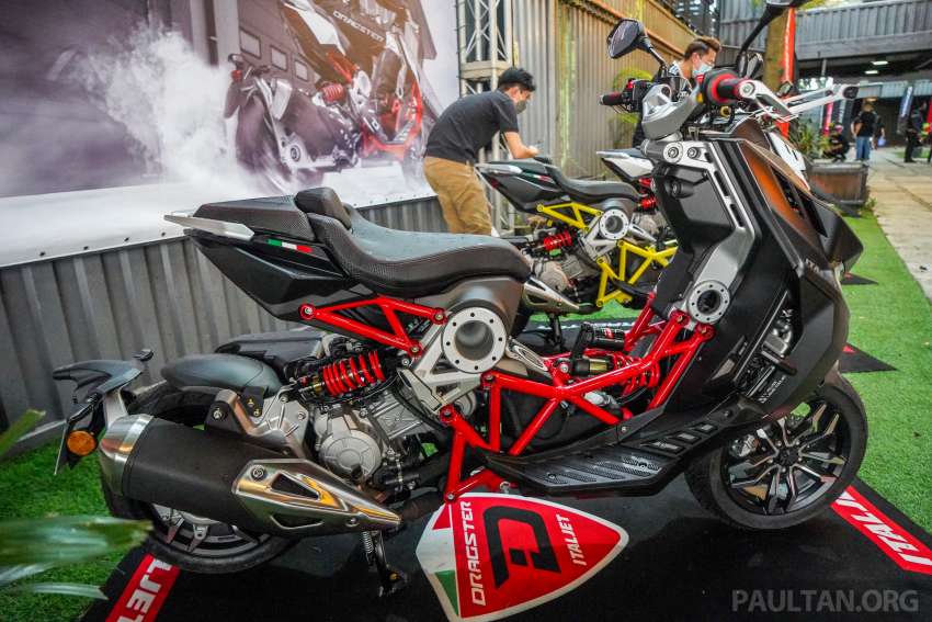 2022 Italjet Dragster 125/200 in Malaysia, first look 1521978