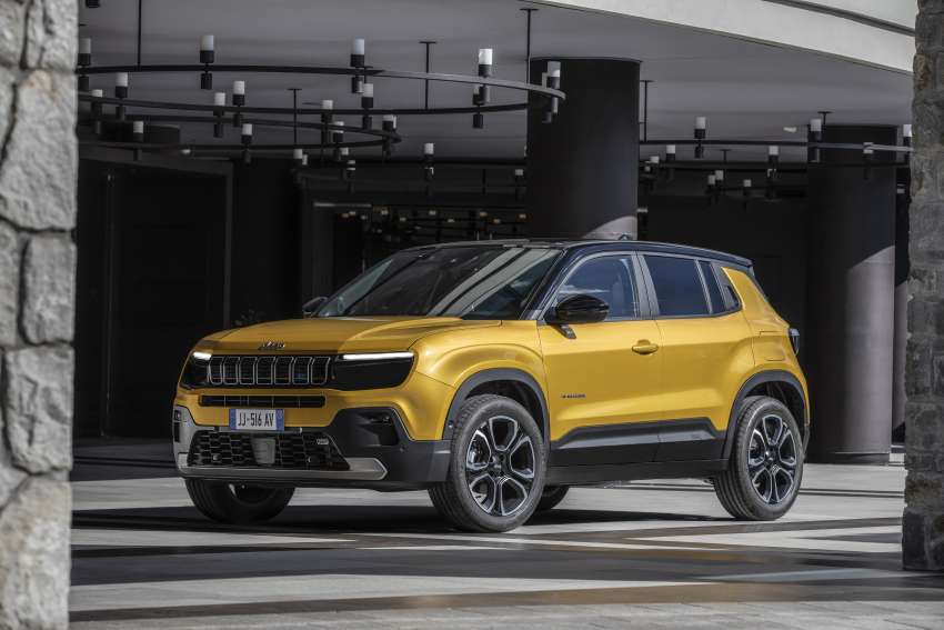 Jeep Avenger – new B-segment electric SUV is a 4X2 1530130