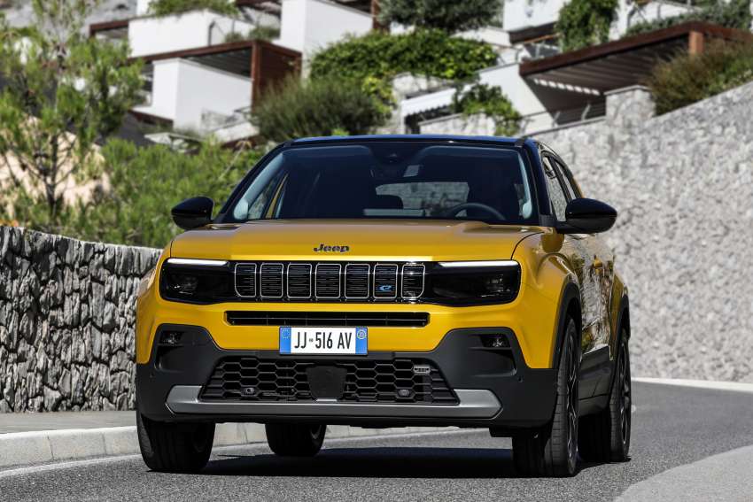 Jeep Avenger – new B-segment electric SUV is a 4X2 1530134