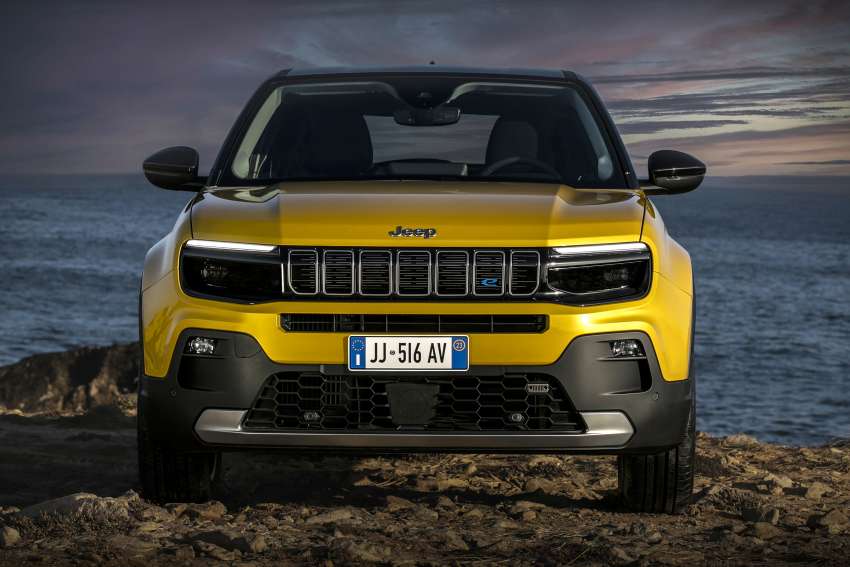 Jeep Avenger – new B-segment electric SUV is a 4X2 1530136