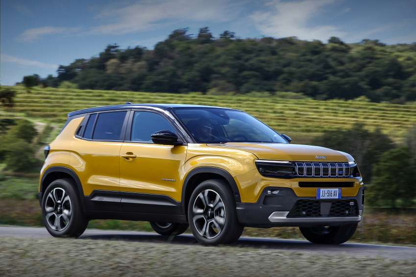Jeep Avenger – new B-segment electric SUV is a 4X2 1530142