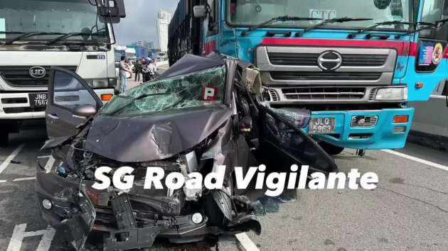 Another lorry crashes into cars on Johor-Singapore Causeway –  stricter vehicle inspections required