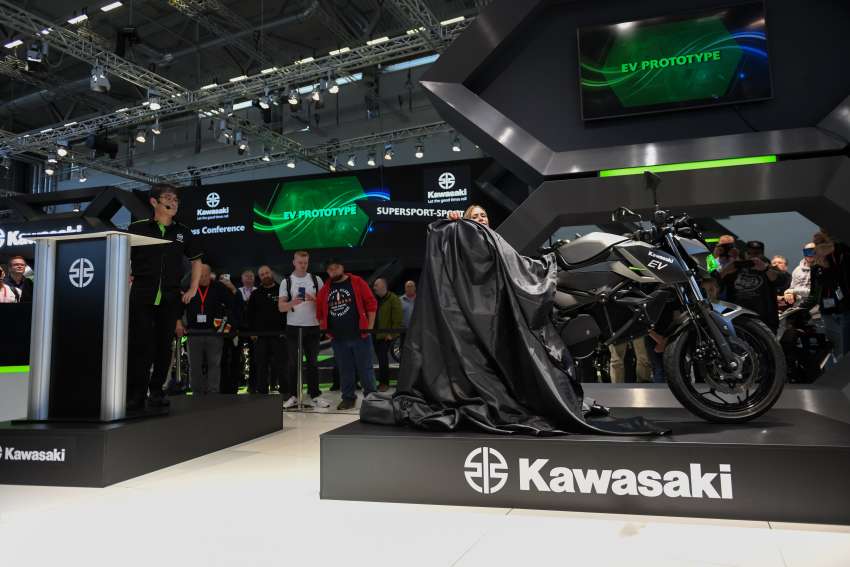 Kawasaki EV Concept unveiled at Intermot 2022 1522913