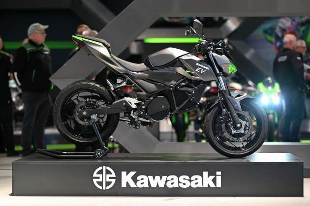 Kawasaki EV Concept unveiled at Intermot 2022