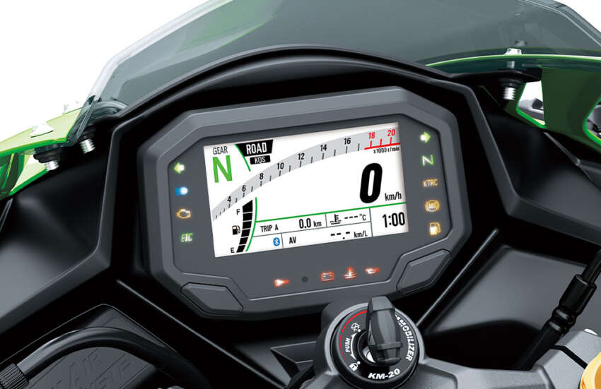 Kawasaki Ninja ZX-25R dapat panel instrumen TFT, suspensi boleh laras di Indonesia – sehingga RM40k 1520584