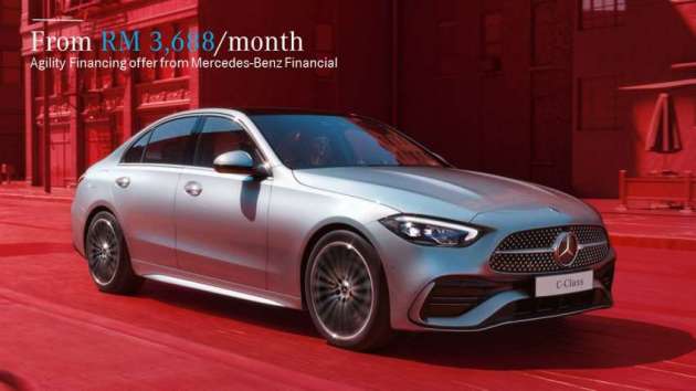 AD: Miliki Mercedes-Benz C200 serendah RM3,688 sebulan dengan Agility Financing selama dua tahun