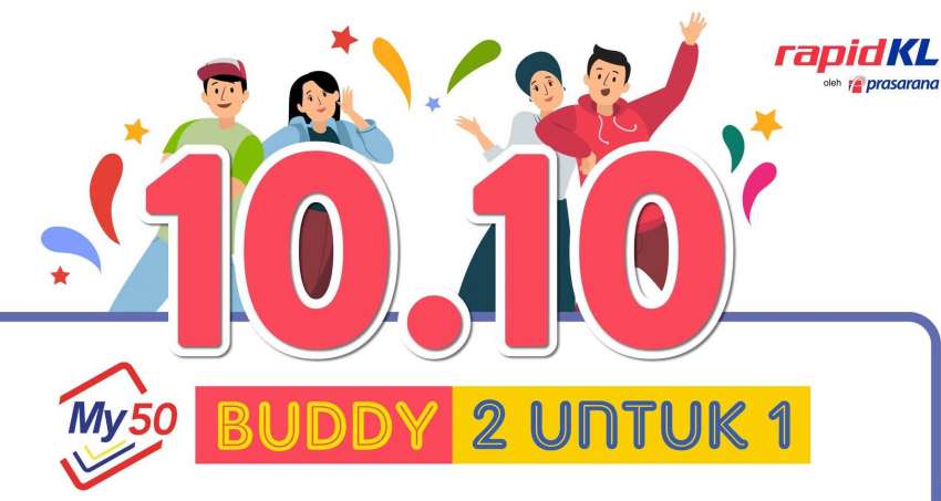 My50 Rapid KL monthly travel pass – buy 1, free 1 1520781
