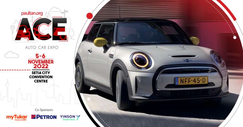 ACE 2022: Check out the MINI Cooper SE EV at SCCC, Nov 5-6; attractive financing plus gift worth RM8.2k! 1533785