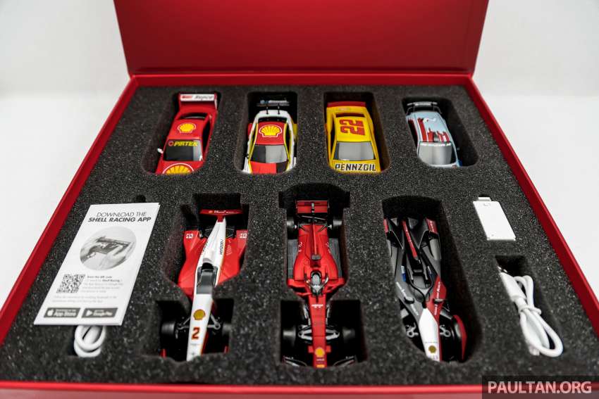 Shell Motorsport Collection limited edition set of 7 Bluetooth remote control cars in Malaysia; RM30 each 1520722