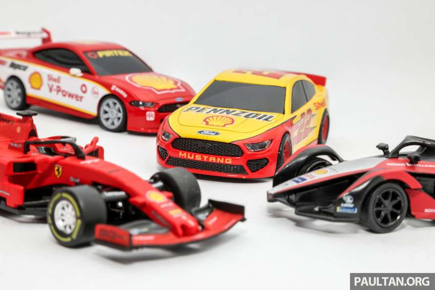 Shell Motorsport Collection limited edition set of 7 Bluetooth remote control cars in Malaysia; RM30 each 1520763