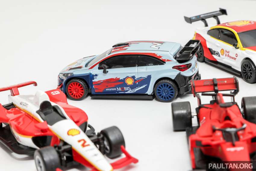 Shell Motorsport Collection limited edition set of 7 Bluetooth remote control cars in Malaysia; RM30 each 1520764