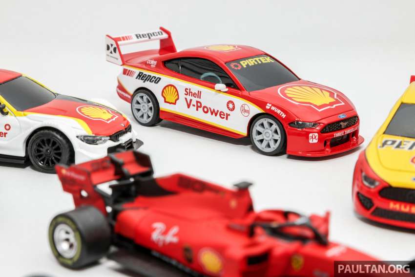 Shell Motorsport Collection limited edition set of 7 Bluetooth remote control cars in Malaysia; RM30 each 1520765