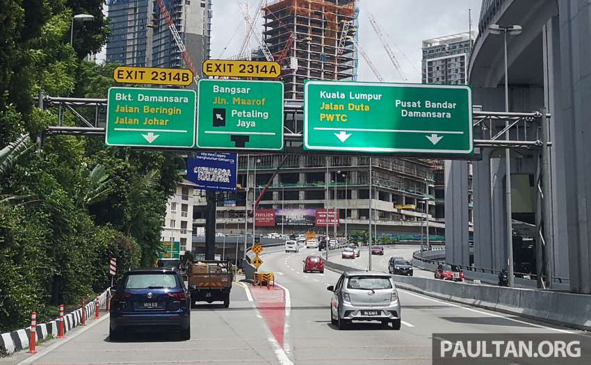Sprint Highway entry into Jalan Maarof, Bangsar will be closed from Oct 29 – alternative goes around PBD 1535291