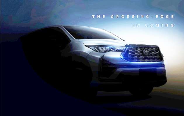 Toyota Innova Zenix 2023 – imej teaser disiar; guna platform TNGA, didedahkan di Indonesia bulan depan?