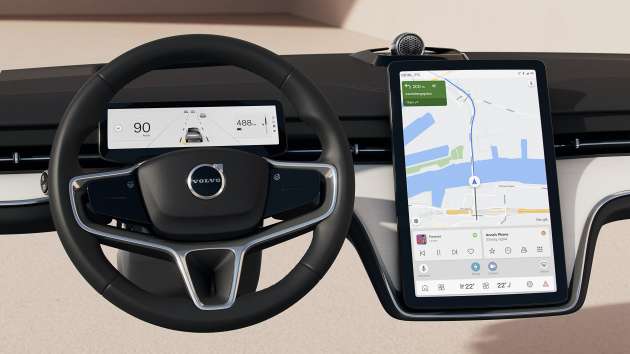 Volvo EX90 EV to get Tesla-style vertical touchscreen