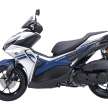 Yamaha NVX155 pasaran Malaysia diperkenal dalam empat warna baru – dua varian, harga dari RM9.6k