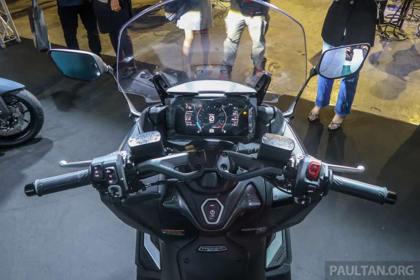 Yamaha TMax Tech Max dilancar untuk pasaran Malaysia – enjin 562 cc 47.6 hp, meter TFT, RM74,998 1527916