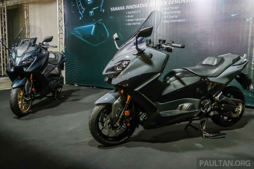 Yamaha TMax Tech Max dilancar untuk pasaran Malaysia – enjin 562 cc 47.6 hp, meter TFT, RM74,998 1527818