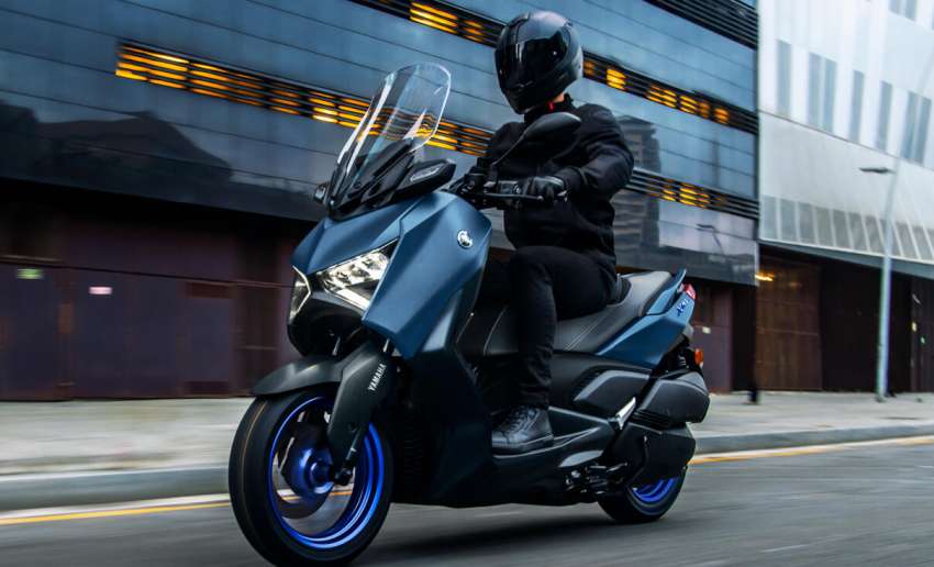 Yamaha XMax 2023 diperkenal di Eropah – varian Tech Max dapat skrin TFT 4.2 inci dengan fungsi navigasi 1535034