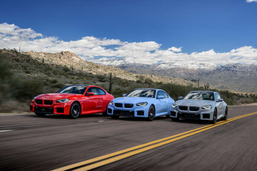 2023 BMW M2 debuts – all-new G87 stays RWD only; 3.0L turbo straight-six with 460 PS, six-speed manual 1598120