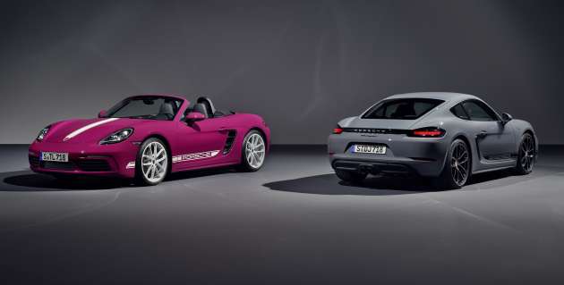 Porsche 718 Cayman and 718 Boxster Style Edition