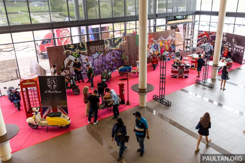 ACE 2022: Royal Alloy TG250S, GP125 and GP180 scooters at Setia City Convention Centre this weekend 1539382