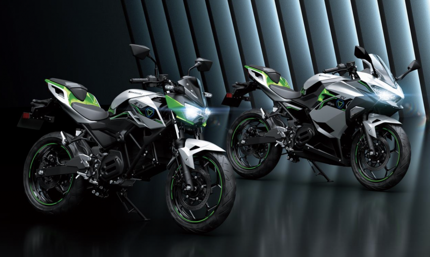 2022 EICMA: Kawasaki shows BEV electric, hybrid and hydrogen-powered prototype motorcycles in Italy 1541734