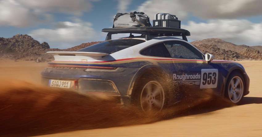 Porsche 911 Dakar unveiled – off-road capable coupé based on Carrera 4 GTS, limited run of 2,500 units Image #1545949
