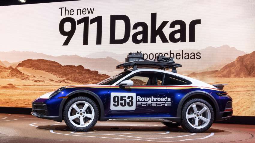 Porsche 911 Dakar unveiled – off-road capable coupé based on Carrera 4 GTS, limited run of 2,500 units 1545977