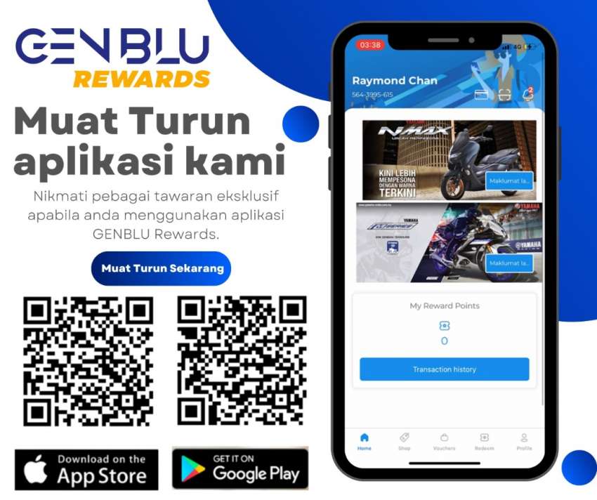 Yamaha Malaysia goes direct for free warranty service – coupon online via Yamaha Gen Blu app 1540653