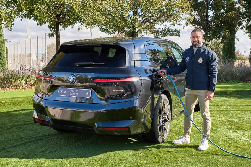 BMW iX and i4 EVs given to Real Madrid first-team players –  BMW i7 to be used as official car next year 1545047