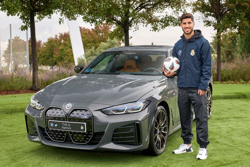 BMW iX and i4 EVs given to Real Madrid first-team players –  BMW i7 to be used as official car next year Image #1545052
