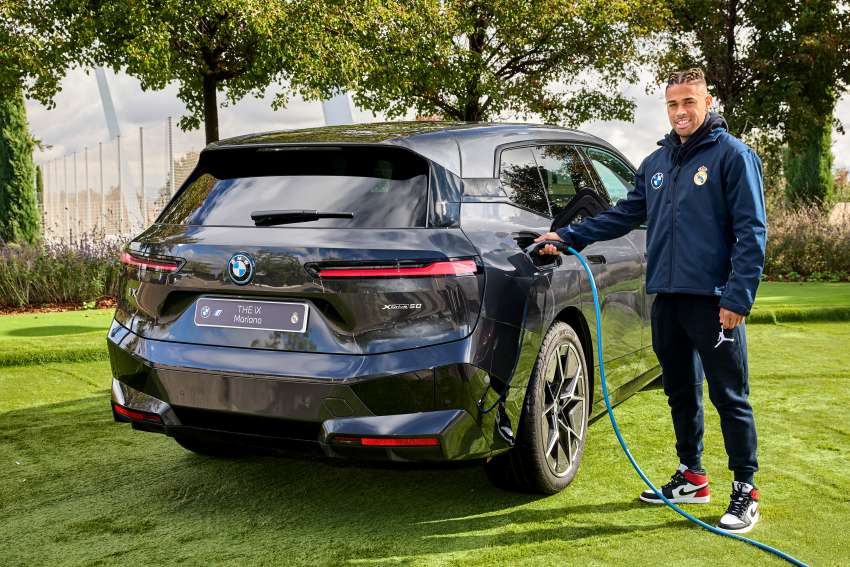 BMW iX and i4 EVs given to Real Madrid first-team players –  BMW i7 to be used as official car next year 1545034