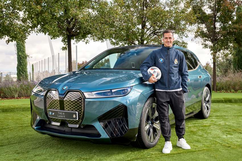 BMW iX and i4 EVs given to Real Madrid first-team players –  BMW i7 to be used as official car next year 1545035