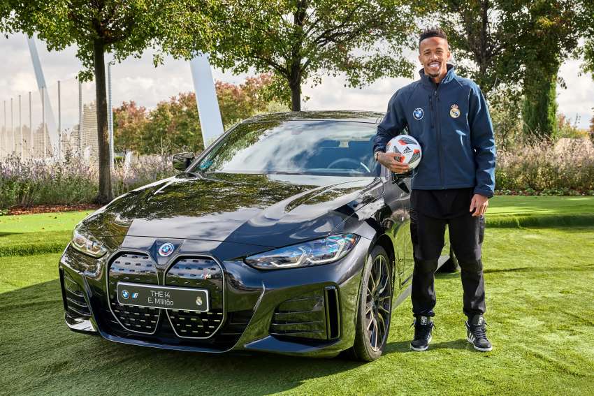 BMW iX and i4 EVs given to Real Madrid first-team players –  BMW i7 to be used as official car next year 1545041