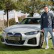BMW iX and i4 EVs given to Real Madrid first-team players –  BMW i7 to be used as official car next year