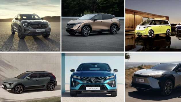 2023 European Car of the Year finalists announced – 7 cars including Toyota bZ4X, Nissan Ariya, Peugeot 408