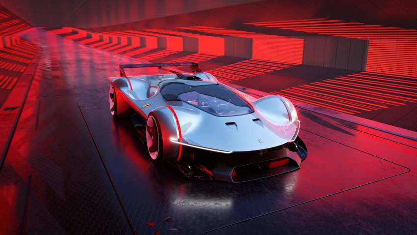 Ferrari Vision Gran Turismo to debut in GT7: 1,030 PS, 900 Nm, 0-100 km/h under 2s, top speed over 350 km/h 1550360