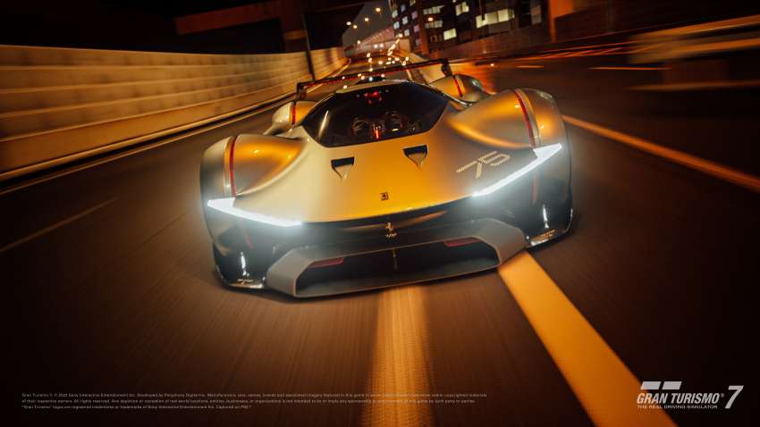 Ferrari Vision Gran Turismo to debut in GT7: 1,030 PS, 900 Nm, 0-100 km/h under 2s, top speed over 350 km/h 1550348
