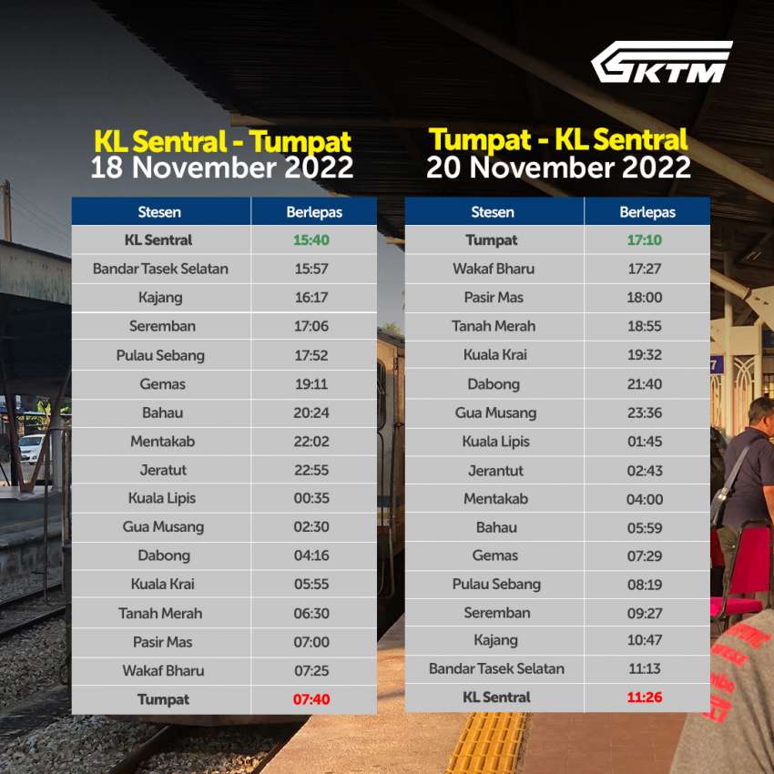 KTMB announces additional train services for GE15 1536120
