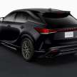 2023 Lexus RX gets new TRD accessories – body kit, 21-inch wheels, sports exhaust, performance braces