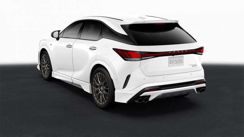 2023 Lexus RX gets new TRD accessories – body kit, 21-inch wheels, sports exhaust, performance braces Image #1548534