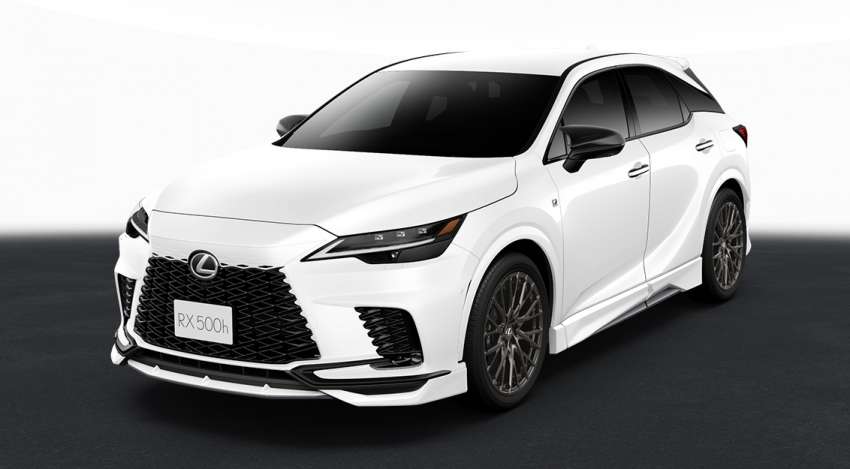 2023 Lexus RX gets new TRD accessories – body kit, 21-inch wheels, sports exhaust, performance braces 1548536