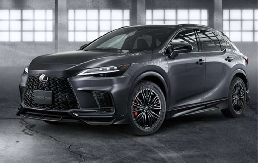 2023 Lexus RX gets new TRD accessories – body kit, 21-inch wheels, sports exhaust, performance braces Image #1548664