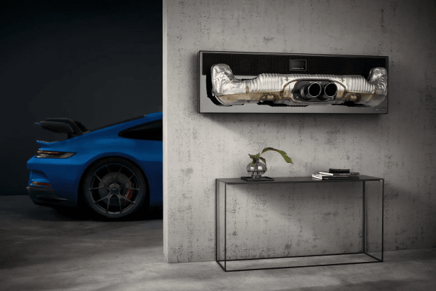 Porsche 911 Soundbar 2.0 Pro – bermula RM41k, dibuat dengan ekzos 911 GT3 sebenar, 300 watt