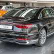 2022 Audi A8L facelift in Malaysia – new D5 flagship sedan with 340 PS 3.0L turbo V6; priced from RM1 mil