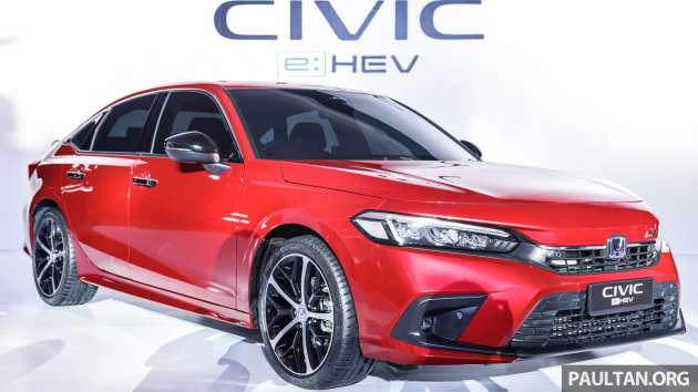 2022 Honda Civic e:HEV RS hybrid now in Malaysia – 184 PS/315 Nm motor, new 2.0L DI engine, RM166,500